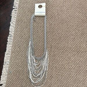 Lucky Brand Layered Silver Necklace
